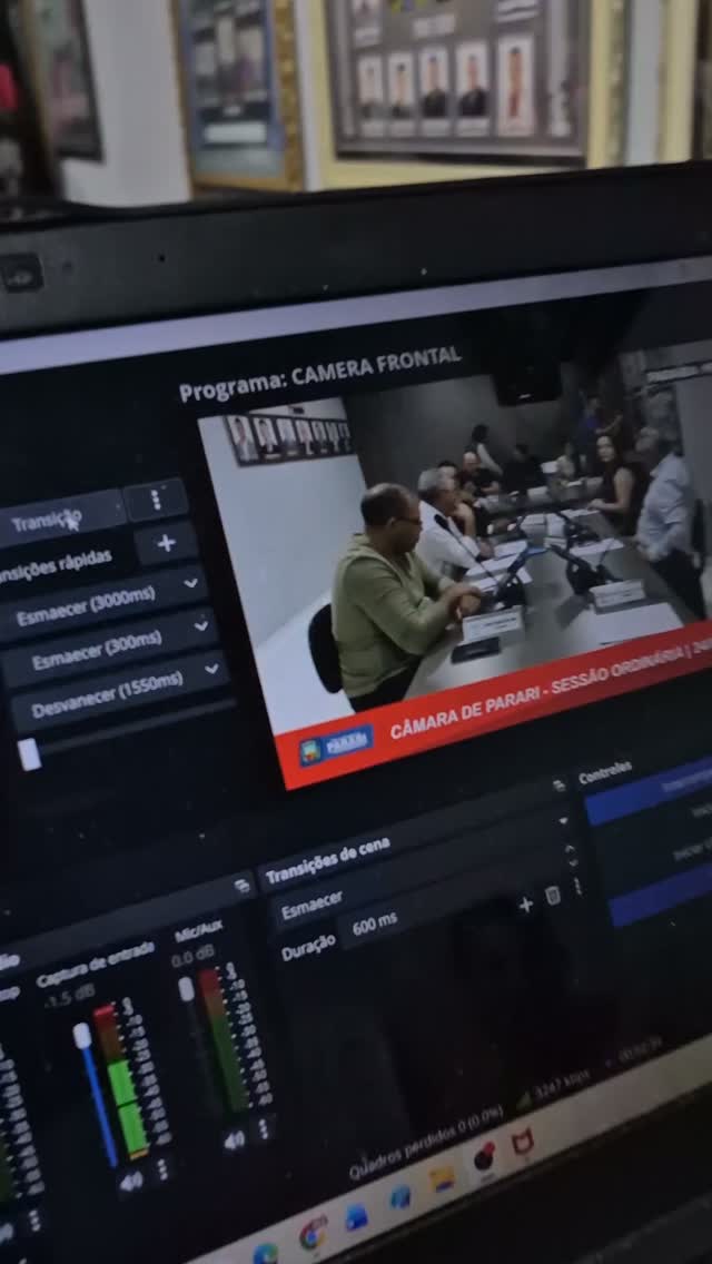 🎥 A Sessão Ordinária desta sexta-feira já começou!