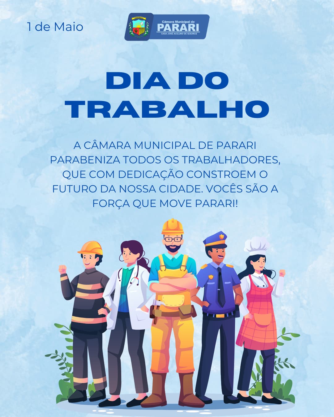 DIA DO TRABALHO!