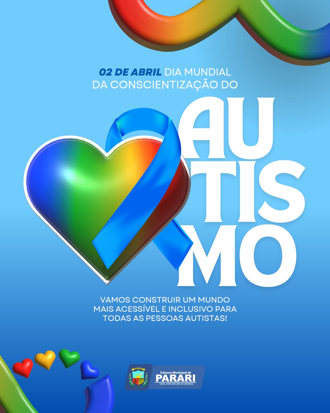 Dia Mundial de Conscientização do Autismo!