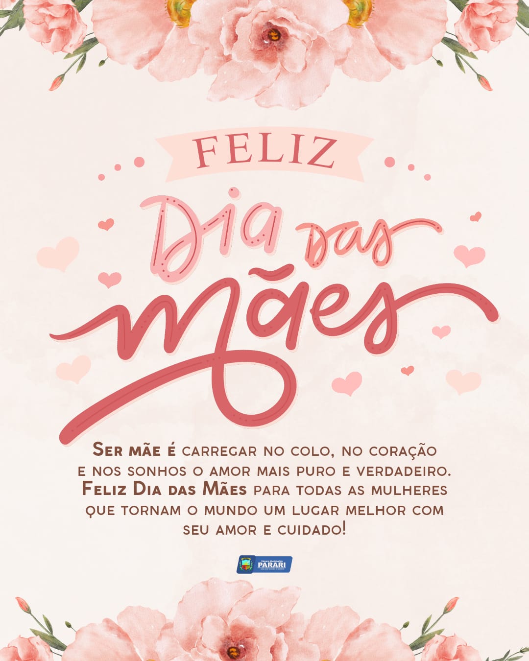 FELIZ DIA DAS MÃES!