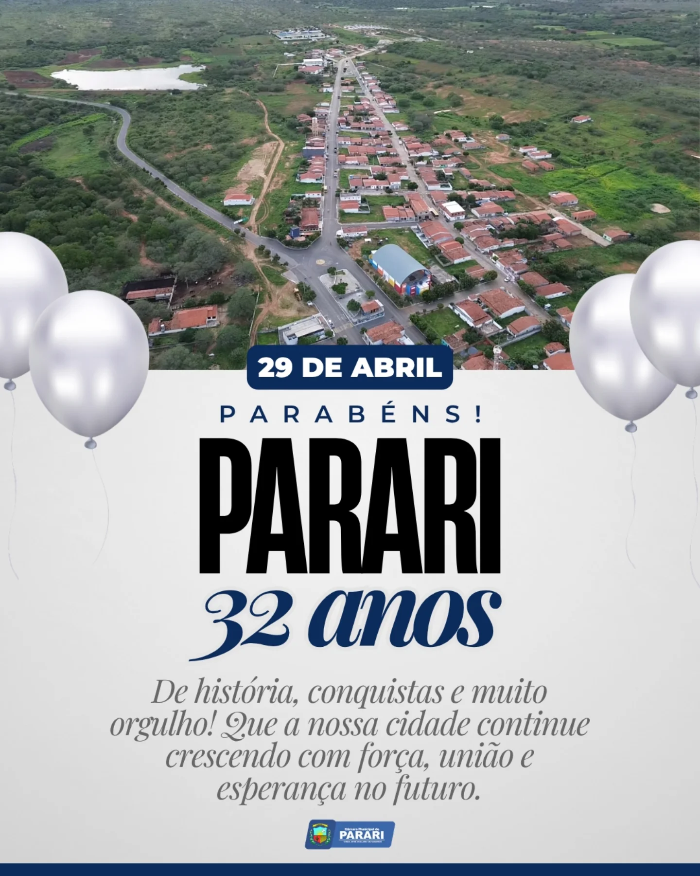 Parabéns, Parari! 💙👏