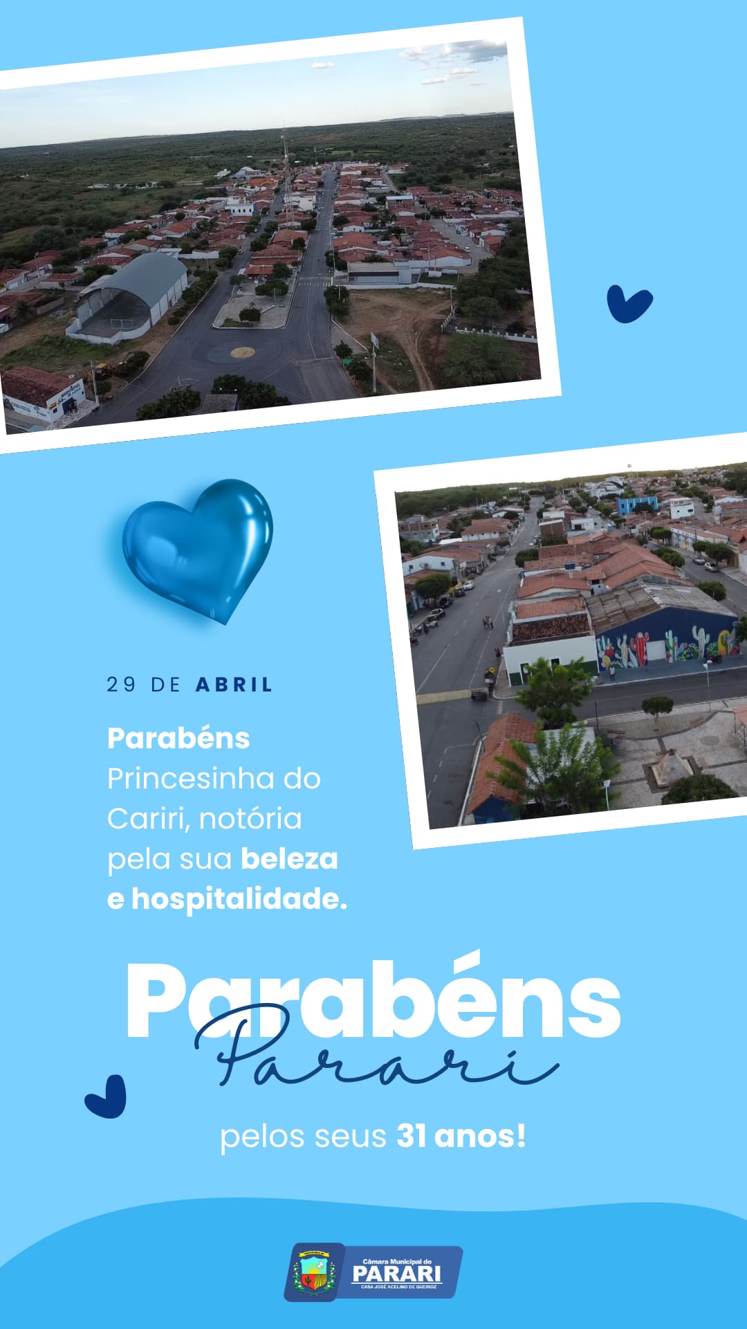 PARABÉNS PARARI