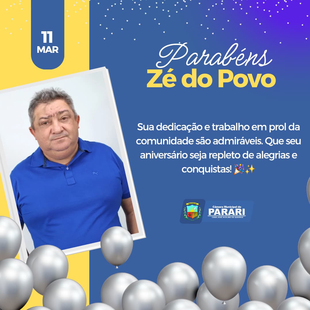 Parabéns!